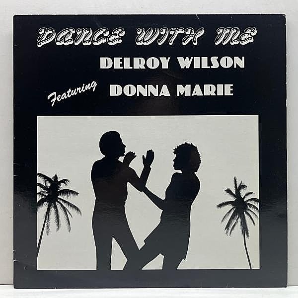 レコードメイン画像：【濃厚な桃源郷LOVERS粒揃い】良好!! UKオリジナル DELROY WILSON / DONNA MARIE Dance With Me ゴスペル畑出身の女性シンガーを迎えた逸品