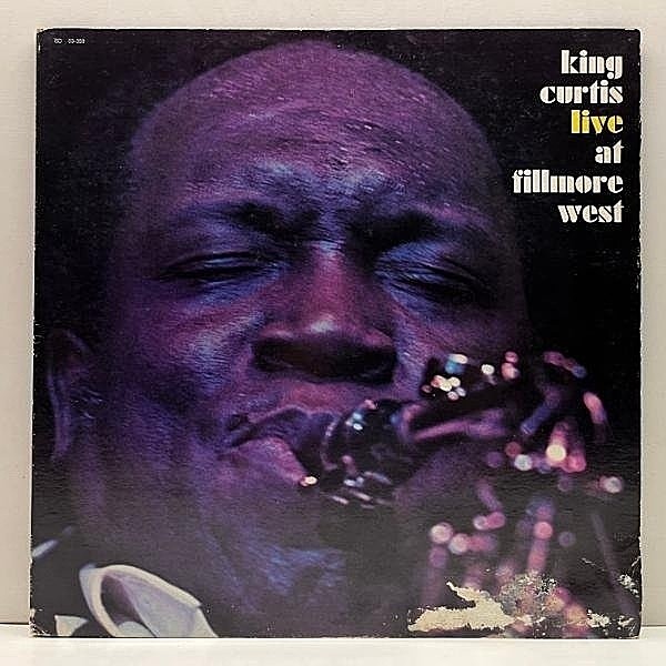 レコードメイン画像：【Memphis Soul Stew収録】USオリジナル 初版 BROADWAYリム KING CURTIS Live At Fillmore West ('71 Atco) Jerry Jemmott, Bernard Purdie