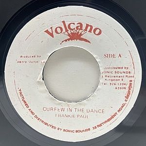 レコード画像：FRANKIE PAUL / Curfew In The Dance