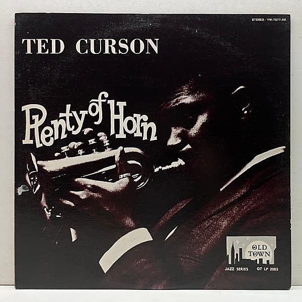 レコードメイン画像：美品!! TED CURSON Plenty Of Horn (Old Town) テッド・カーソン／プレンティ・オブ・ホーン 国内 Columbia 70'sプレス Eric Dolphy