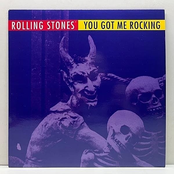 レコードメイン画像：美品!! 12インチ UKオリジナル THE ROLLING STONES You Got Me Rocking (Virgin VST 1518) 90年代の代表曲 ハウス／トランス REMIX 3種収録