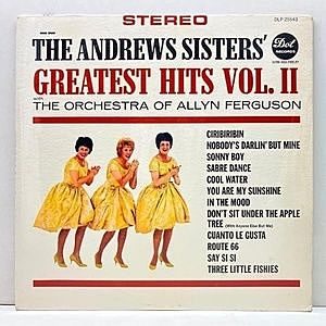 レコード画像：ANDREWS SISTERS / Greatest Hits, Vol. II