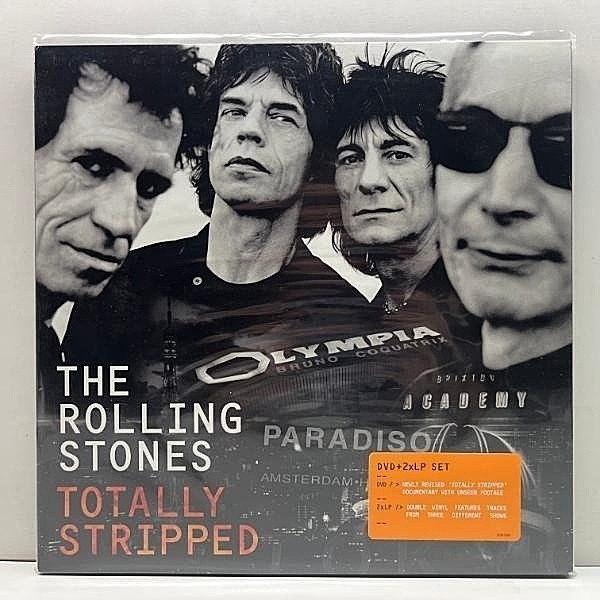 レコードメイン画像：美品!! 2LP＋DVD ゲートフォールド仕様 USプレス THE ROLLING STONES Totally Stripped ('16 Eagle Vision) VOODOO LOUNGEツアー豪華音源集