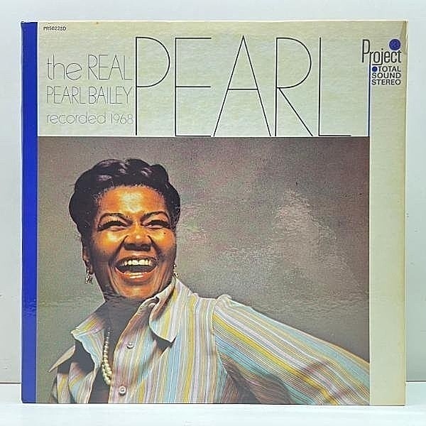 レコードメイン画像：【LOUIS BELLSON cond.】良好!! GFコート USオリジナル PEARL BAILEY The Real Pearl ('68 Project 3) パール・ベイリー 米 初回 LP