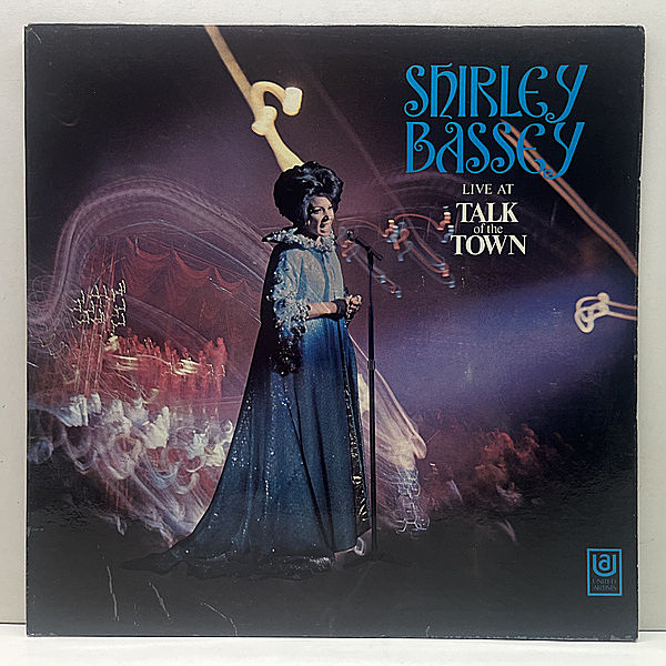 レコードメイン画像：良好!! 伊オリジナル SHIRLEY BASSEY Live At Talk Of The Town ('71 United Artists) 小西康陽 オルガンバー人気曲 I Must Know 収録