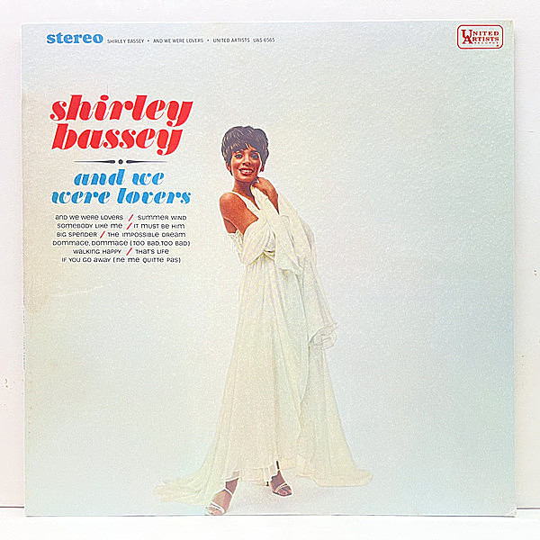 レコードメイン画像：良好品!! USオリジナル SHIRLEY BASSEY And We Were Lovers ('67 United Artists) 大迫力歌唱の名曲 The Impossible Drea ほか