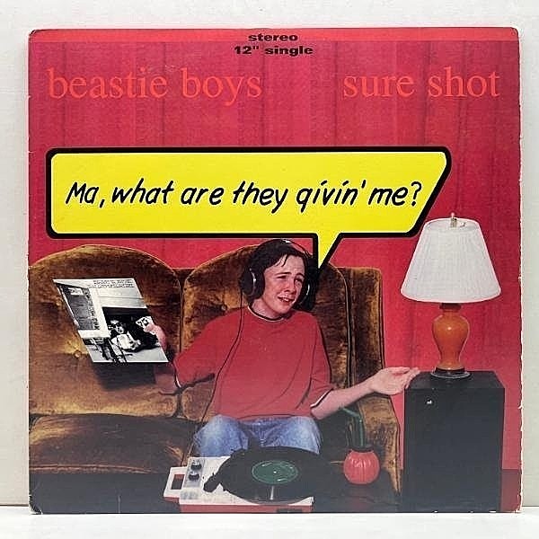 レコードメイン画像：USオリジナル 12インチ BEASTIE BOYS Sure Shot ('94 Grand Royal) 激渋インスト Son Of Neck Bone ほか The Vibes, Large Professor Remix