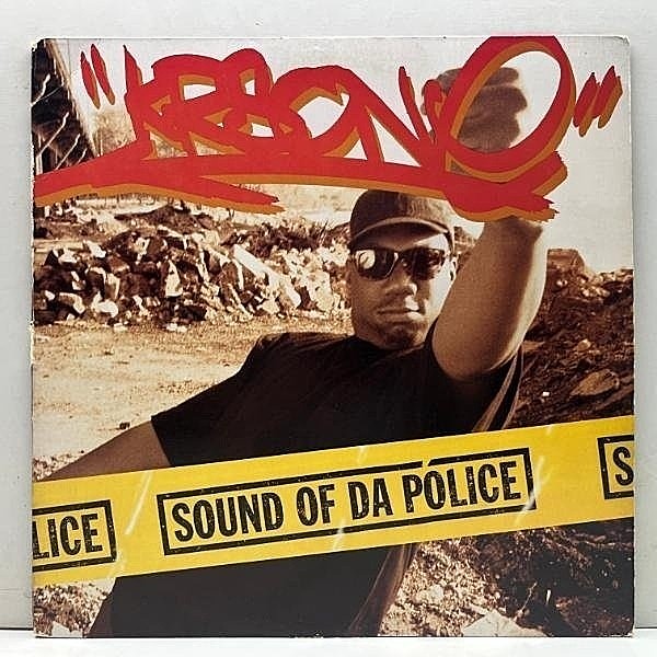 レコードメイン画像：【SHOWBIZプロデュース】USオリジナル 12インチ MASTERDISK刻印 KRS-ONE Sound Of Da Police ('93 Jive) ニュースクールクラシック！