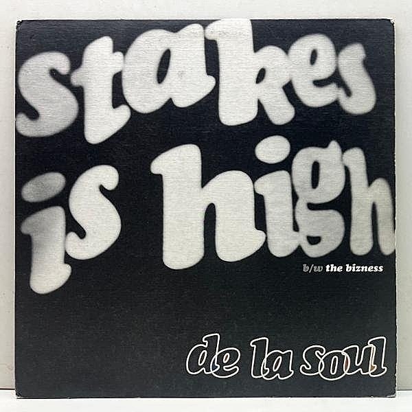 レコードメイン画像：USオリジナル 12インチ DE LA SOUL Stakes Is High ('96 Tommy Boy) J DILLA prod. デ・ラ・ソウル COMMON 参加 クラシック名曲 ※特価