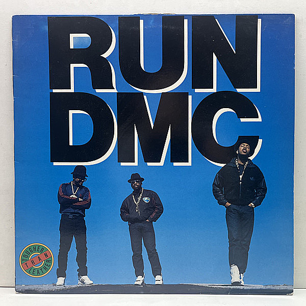 レコードメイン画像：良好!! 両面1マト UKオリジナル RUN DMC Tougher Than Leather ('88 London) 4th.アルバム シングル Run's House ほか ニュースクール LP