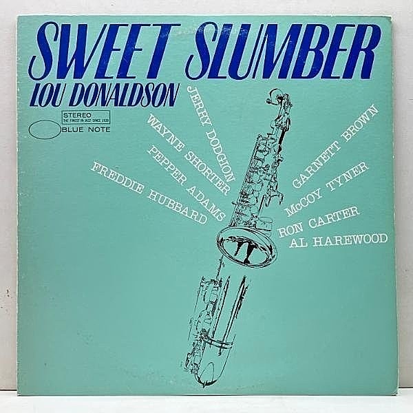 レコードメイン画像：極美盤!! 日本規格オンリー LOU DONALDSON Sweet Slumber (Blue Note GXF 3068) 初LP化 w/ Freddie Hubbard, Pepper Adams Pepper Adams 他