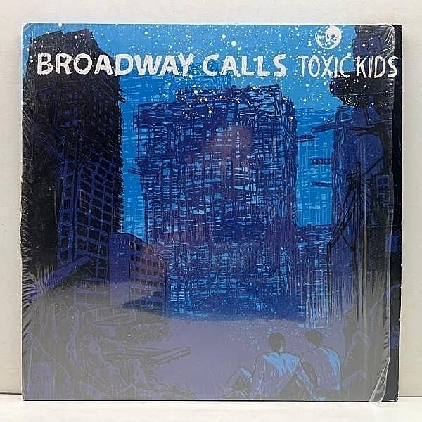 レコードメイン画像：良好盤!! 限定300部 ブルーヴァイナル仕様 BROADWAY CALLS Toxic Kids グリーンデイ BJアームストロングも評価する爽快3ピースパンク！