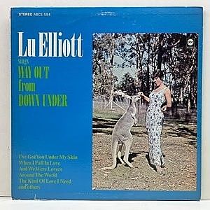 レコード画像：LU ELLIOTT / Sings Way Out From Down Under