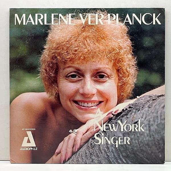 レコードメイン画像：Cut無し!良好! USオリジナル MARLENE VER PLANCK A New York Singer (Audiophile) マーレン・ヴァー・ランク JAZZ VOCAL