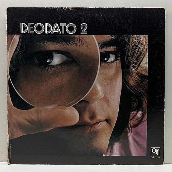 レコードメイン画像：良好盤!! DEODATO 2 デオダート ('73 CTI) JPNオリジ 国内盤 SKYSCRAPERS, SUPER STRUT 収録！Jazz Funk Classic サンプリング ネタ