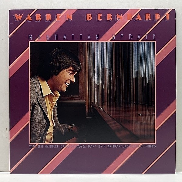 レコードメイン画像：美品!! STERLING刻印 USオリジナル WARREN BERNHARDT Manhattan Update ('80 Arista Novus) w/ DAVID SPINOZZA, STEVE GADD フュージョン