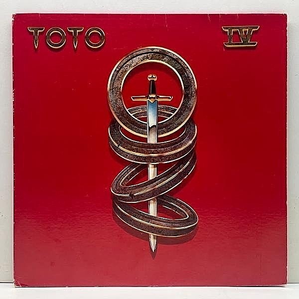 レコードメイン画像：良好盤!! USオリジナル 初版 FC規格 TML刻印 TOTO IV 聖なる剣 ('82 Columbia) 専用インナー 完品 Africa, ドラムブレイク Rosanna ほか