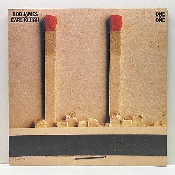 レコードメイン画像：【ONYX／Last Dayz サンプリング ネタ】美品!! USオリジナル BOB JAMES & EARL KLUGH One On One ('79 Tappan Zee) GFテクスチャード仕様