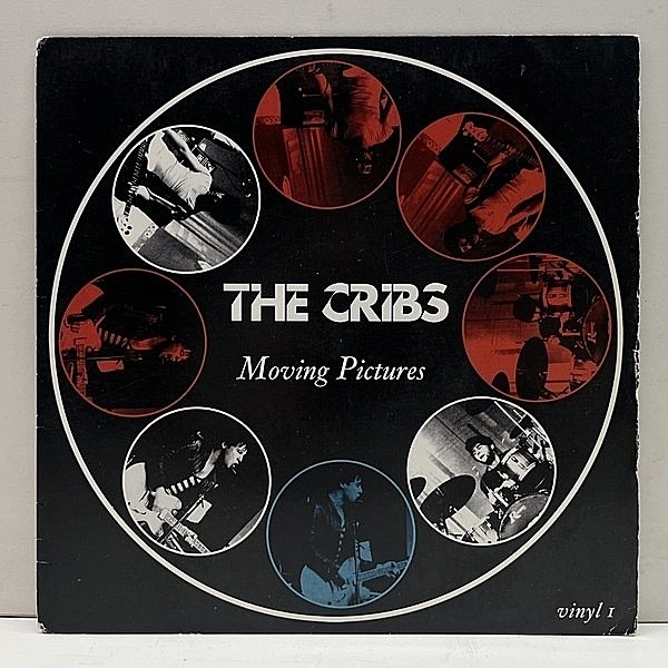 レコードメイン画像：良好盤!! 7インチ 英プレス THE CRIBS Moving Pictures (Wichita) 3兄弟UKインディーロックバンド 3rd.アルバムからのカットシングル 45RPM