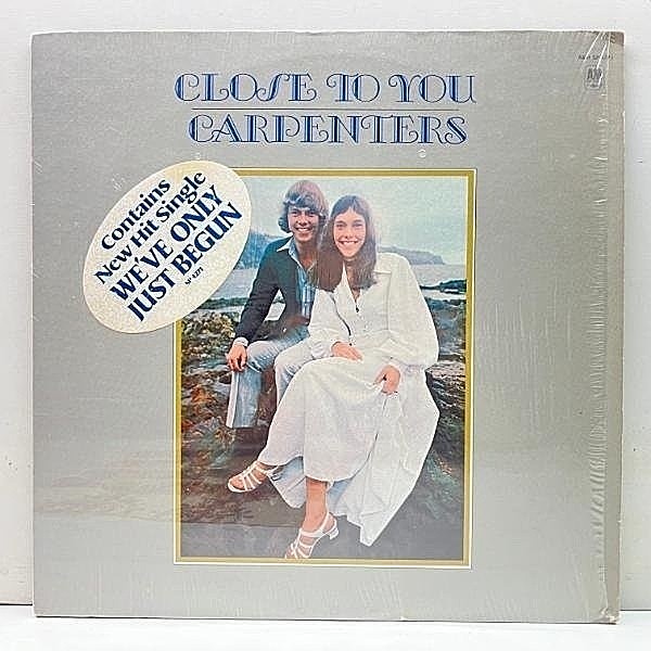 レコードメイン画像：シュリンク良好!! USオリジナル 初版 茶ラベ CARPENTERS Close To You ('70 A&M) カーペンターズ 米 初回プレス 名曲 遥かなる影 など LP