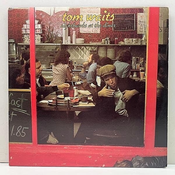 レコードメイン画像：良好!! 2LP 米オリジナル TOM WAITS Nighthawks At The Diner ('75 Asylum) 娼婦たちの晩餐 スタジオに観客 [友人] を招いての異色ライヴ