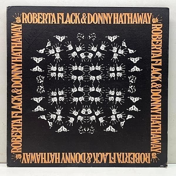 レコードメイン画像：良好盤!! USオリジナル 初版 1841BROADWAYアド ROBERTA FLACK & DONNY HATHAWAY ('72 Atlantic) ロバータ・フラック & ダニー・ハサウェイ