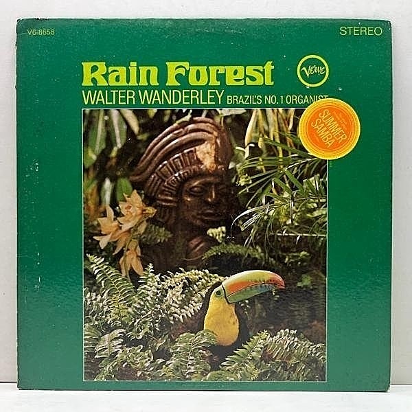 レコードメイン画像：【DE LA SOUL／Supa Emceeネタ・Summer Samba】USオリジナル VANGELDER刻印 WALTER WANDERLEY Rain Forest ('66 Verve) 米 初回プレス