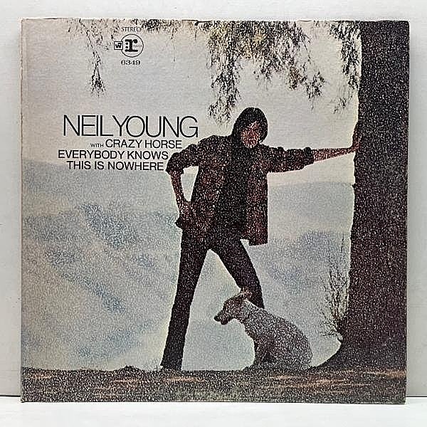 レコードメイン画像：美盤!! US初期プレス Wマーク無し NEIL YOUNG CRAZY HORSE Everybody Knows This Is Nowhere ('70 Reprise) Cinnamon Girl ニール・ヤング