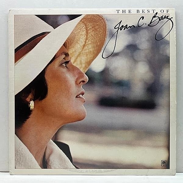 レコードメイン画像：Cut無し!良好! USオリジナル JOAN BAEZ The Best Of ～ ('77 A&M) HAMPTON HAWES参加の名曲など ジョーン・バエズ 全12曲収録 Mellow Folk