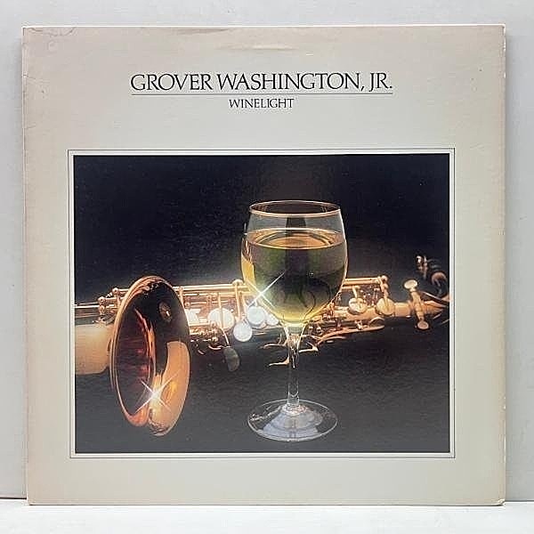 レコードメイン画像：Cut無し 初版 赤ラベ USオリジナル GROVER WASHINGTON JR. Winelight ('80 Elektra) w/ BILL WITHERS 名曲 Just The Two Of Us 収録