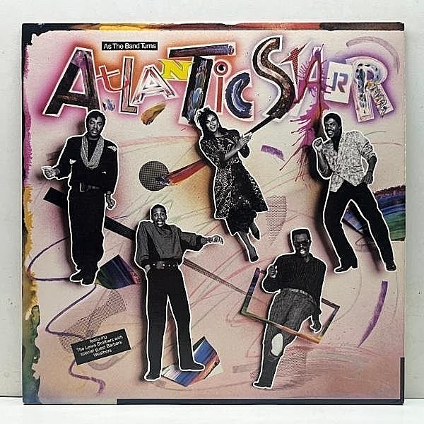 レコードメイン画像：Cut無し!良好! USオリジナル ATLANTIC STARR As The Band Turns ('85 A&M) モダンディスコ Silver Shadow, Secret Lovers 収録