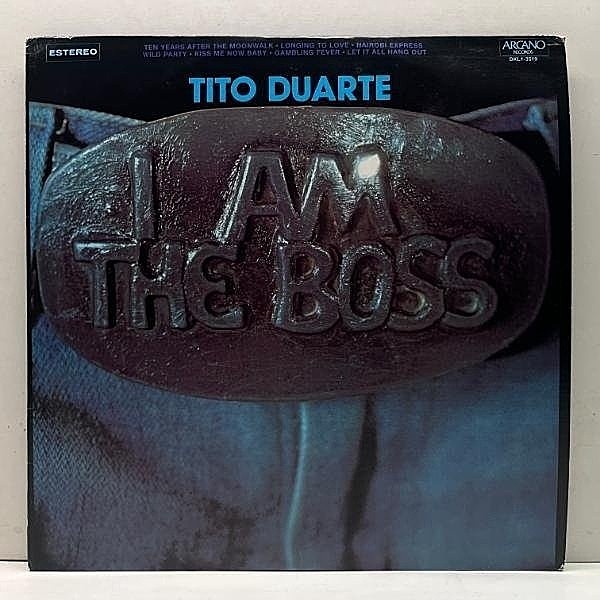 レコードメイン画像：レア!良好! USオリジナル TITO DUARTE I Am The Boss ('80 Arcano) Spanish Rare Groove, Funk, Psychedelic, Light Mellow, Modern Soul