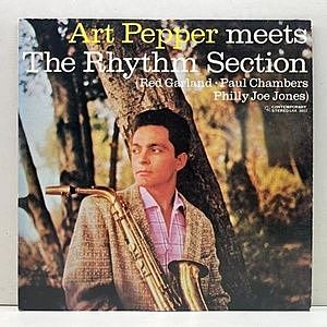 レコード画像：ART PEPPER / Meets The Rhythm Section