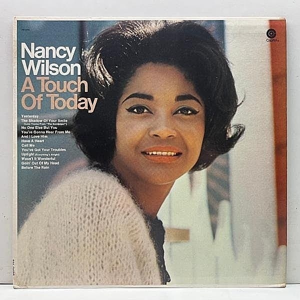 レコードメイン画像：良好!! USプレス NANCY WILSON A Touch Of Today (Capitol SM-11502) 3度のグラミー賞を受賞した実力派、ナンシー・ウィルソンの絶頂期