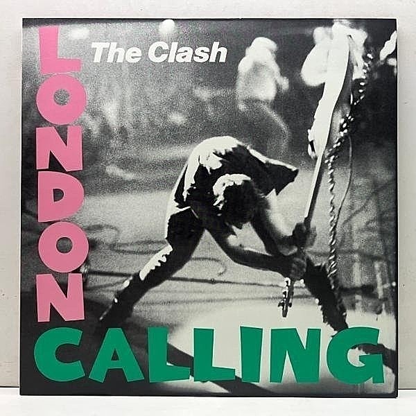 レコードメイン画像：	 レアな美品!! 2LP ゲートフォールド仕様 JPNオリジナル THE CLASH London Calling ('79 Epic) ザ・クラッシュ／ロンドン・コーリング 名盤