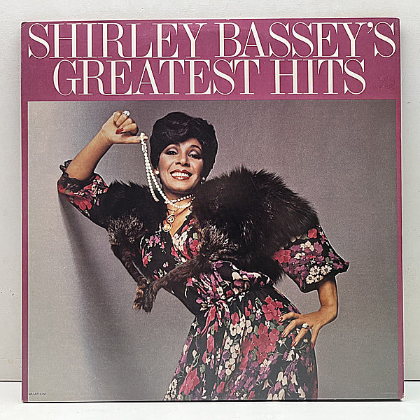 レコードメイン画像：良好品!! 2LP ゲートフォールド仕様 USオリジナル SHIRLEY BASSEY Greatest Hits ('76 United Artists) KANYE WEST サンプリングネタなど