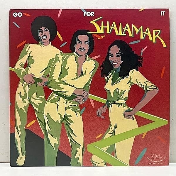 レコードメイン画像：美品!! 高音質 手書きWally刻印 USオリジナル SHALAMAR Go For It ('81 Solar) w/ JODY WATLEY 米ソウル音楽番組 ダンスクラシック