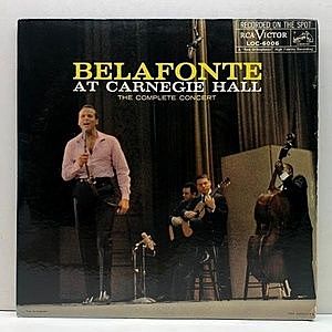 レコード画像：HARRY BELAFONTE / At Carnegie Hall