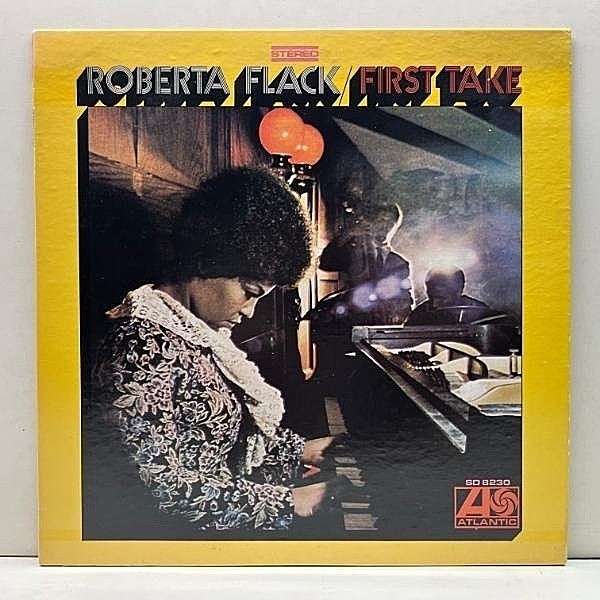 レコードメイン画像：USオリジナル 初版 1841BROADWAYリム ATGP刻印 ROBERTA FLACK First Take ('69 Atlantic) w/ RON CARTER, JOHN PIZZARELLI 十分概ね良好！