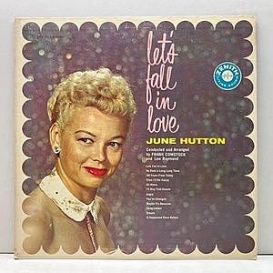 レコード画像：JUNE HUTTON / Let's Fall In Love