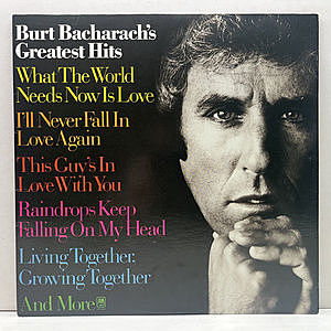 レコード画像：BURT BACHARACH / Burt Bacharach's Greatest Hits