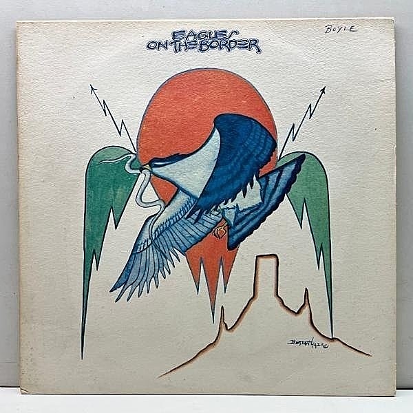 レコードメイン画像：美盤!! 初版 Wマーク無し 7E規格 雲ラベル USオリジナル EAGLES On The Border ('74 Asylum) イーグルス／オン・ザ・ボーダー 名盤 LP