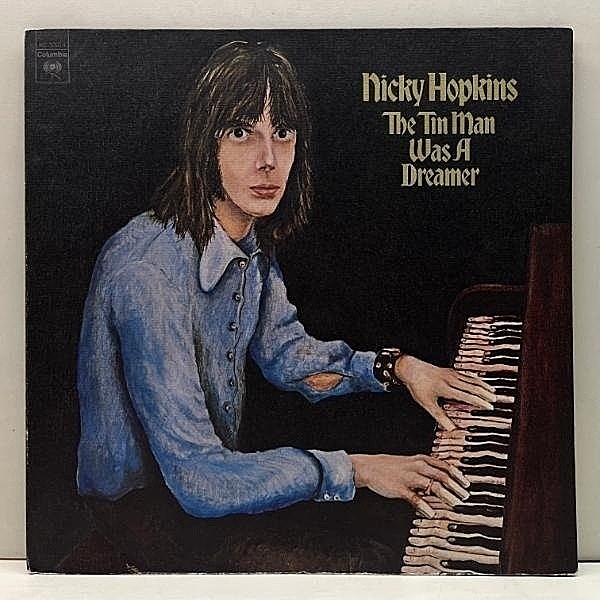 レコードメイン画像：美盤!! 初版 KC規格 USオリジナル NICKY HOPKINS The Tin Man Was A Dreamer ('73 Columbia) SSW ニッキー・ホプキンス 夢みる人 LP