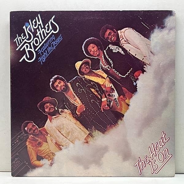 レコードメイン画像：良好!! 初版 PZ規格 USオリジナル ISLEY BROTHERS The Heat Is On ('75 T-Neck) COMMON SENSE／Puppy Chow サンプリング グッドメロウ収録