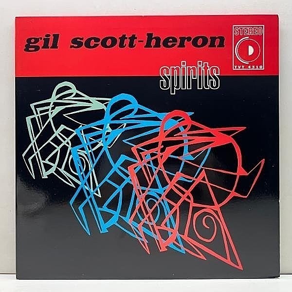 レコードメイン画像：希少 '94年 LP アナログ 美品!! USオリジナル ゲートフォールド仕様 GIL SCOTT HERON Spirits (TVT 4310) w/ BRIAN JACKSON ソウル・ジャズ