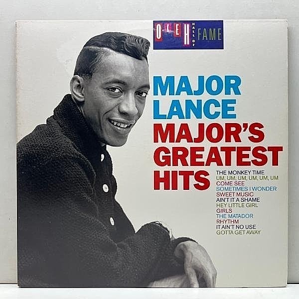 レコードメイン画像：【The Monkey Timeを含む名曲を網羅】美盤!! USプレス MAJOR LANCE Major's Greatest Hits (Epic) Um, Um, Um, Um, Um, Um ほか