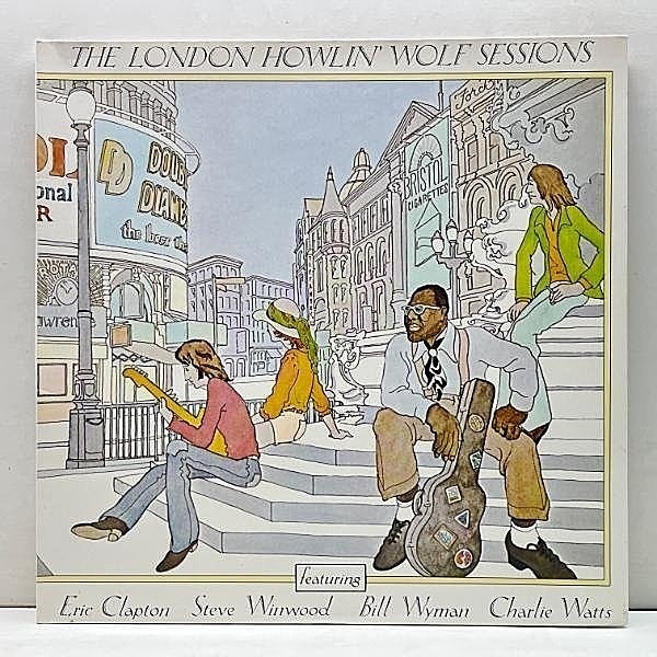 レコードメイン画像：【w/ Eric Clapton, Charlie Watts, Steve Winwood】独プレス The London Howlin' Wolf Session (Chess) 超豪華なスーパーセッション！