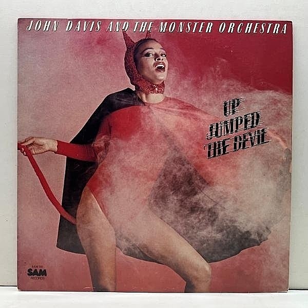 レコードメイン画像：Cut無し!美盤! USオリジナル JOHN DAVIS & THE MONSTER ORCHESTRA Up Jumped The Devil ('77 Sam) フィリー・ディスコ・クラシック