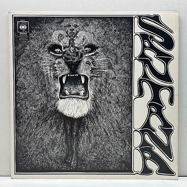 レコードメイン画像：レアな美盤!! 初版 S規格 橙Lbl. UKオリジナル SANTANA S.T 1st デビュー作 ('69 CBS) FBコーティング仕様 サンタナ 名作 米 LP 原盤