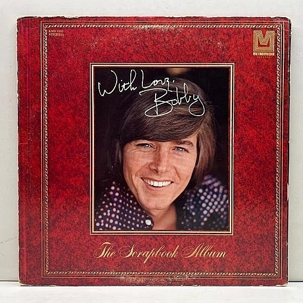 レコードメイン画像：【ティーンバブルガムポップ好作】良好!! w/ブックレット冊子 USオリジ BOBBY SHERMAN With Love, Bobby ('70 Metromedia) ドラムブレイク